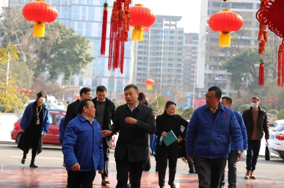 成都市武侯区委王毅副书记一行走访调研成都九球体育(China)官方网站集团